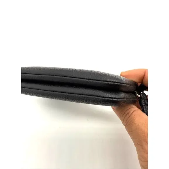 RETAIL $138 Coach Double Corner Zip Leather Wristlet Wallet*LIKE NEW CONDITION - Picture 5 of 7